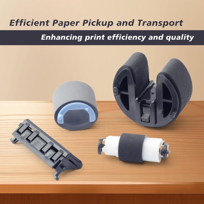 Mhrxusd Full Paper Pickup Roller Kit Compatible with HP Printer Models CP2025 CP1210 CP1215 CP1515 CP1525 CP1518 CM2320 M451DN M475 M476 - Image 5